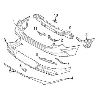Hyundai OE - Rear Bumper - Bumper & Components (N Line)