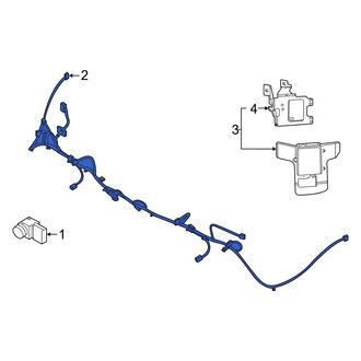 Hyundai OE - Rear Parking Aid System Wiring Harness