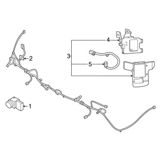 Hyundai OE - Rear Bumper - Electrical Components (Korea Built)