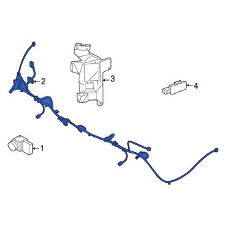 Hyundai OE - Rear Parking Aid System Wiring Harness