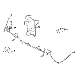 Hyundai OE - Rear Bumper - Electrical Components