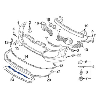 Hyundai OE - Front Lower Grille