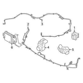 Hyundai OE - Front Bumper & Grille - Electrical Components (Hybrid Blue / Hybrid Limited / Hybrid SEL)