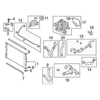 Hyundai OE - Radiator Drain Plug