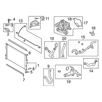 Hyundai OE - Cooling - Radiator & Components
