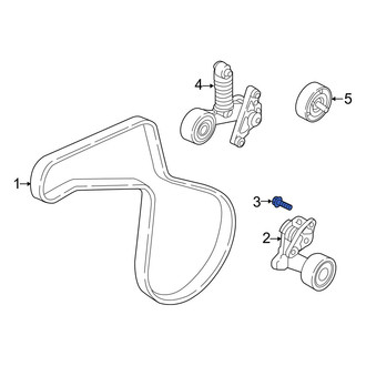 Hyundai OE - Belt Tensioner Bolt