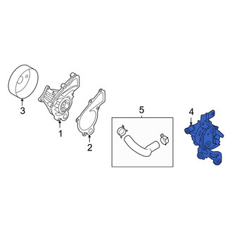 Hyundai OE - Engine Auxiliary Water Pump