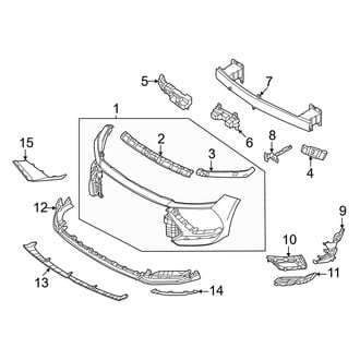 Hyundai OE - Front Bumper & Grille - Bumper & Components (N Line)