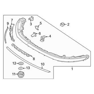 Hyundai OE - Front Lamps - Lamp Bar