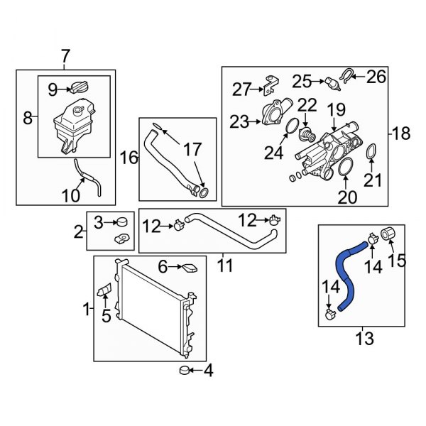 Radiator Coolant Hose