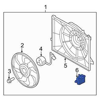 Hyundai OE - Engine Cooling Fan Resistor