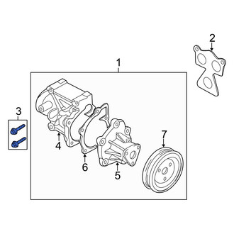 Hyundai OE - Engine Water Pump Bolt