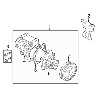 Hyundai OE - Cooling - Water Pump (Hybrid)