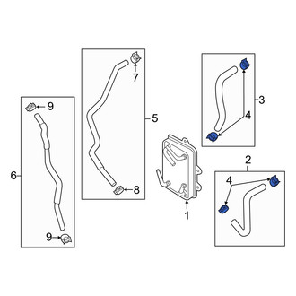 Hyundai OE - Automatic Transmission Oil Cooler Clamp