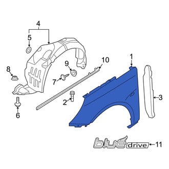 Hyundai OE - Front Right Fender
