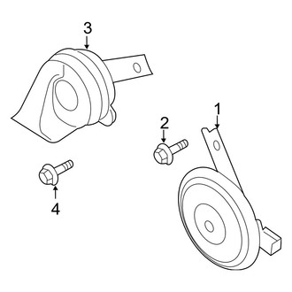 Hyundai OE - Electrical - Horn (FULL HYBRID EV-GAS (FHEV))