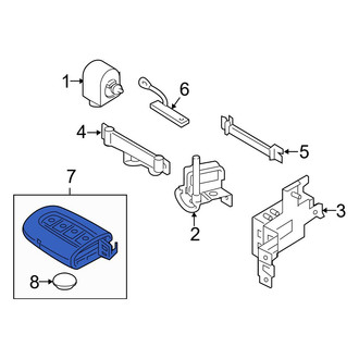 Hyundai OE - Keyless Entry Transmitter
