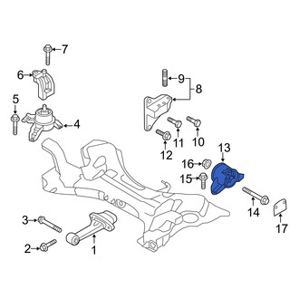 Hyundai OE - Automatic Transmission Mount