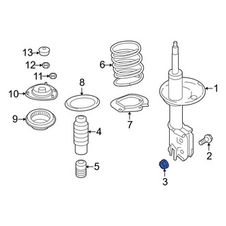 Hyundai OE - Suspension Strut Nut