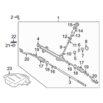Hyundai OE - Steering Tie Rod End Cotter Pin