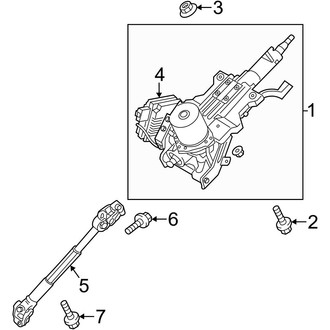 Hyundai OE - Steering Column Assembly (FULL HYBRID EV-GAS (FHEV))