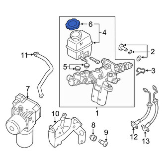 Hyundai OE - Brake Master Cylinder Reservoir Cap