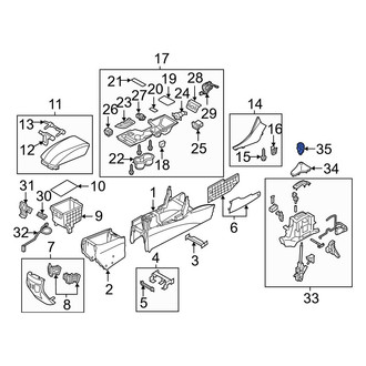 Hyundai OE - Automatic Transmission Shift Lever Knob
