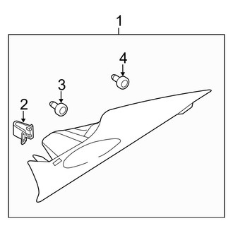 Hyundai OE - Quarter Panel - Interior Trim (Hybrid / Hybrid Limited)