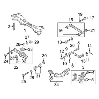 Hyundai OE - Steering Tie Rod Washer