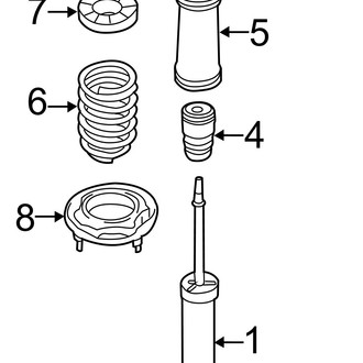 Hyundai OE - Rear Upper Suspension Control Arm Bolt