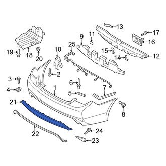 Hyundai OE - Rear Valance Panel