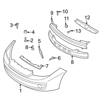 Hyundai OE - Front Bumper - Bumper & Components