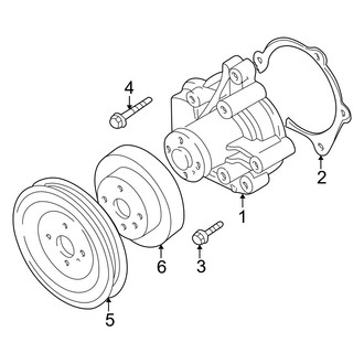 Hyundai OE - Cooling - Water Pump (2.0L)