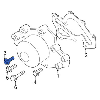 Hyundai OE - Engine Coolant Outlet Housing Bolt