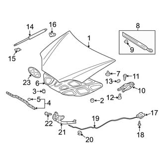 Hyundai OE - Hood & Components