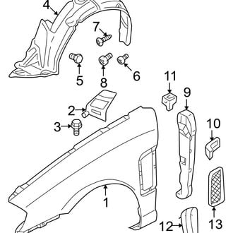 Hyundai OE - Fender - Exterior Trim