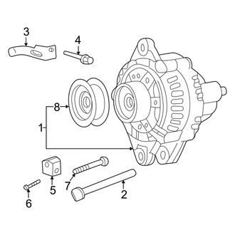 Hyundai OE - Electrical - Alternator (2.0L)