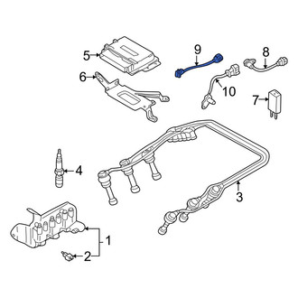 Hyundai OE - Right Ignition Knock (Detonation) Sensor