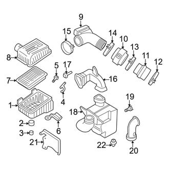 Hyundai OE - Engine / Transaxle - Air Intake (2.0L)