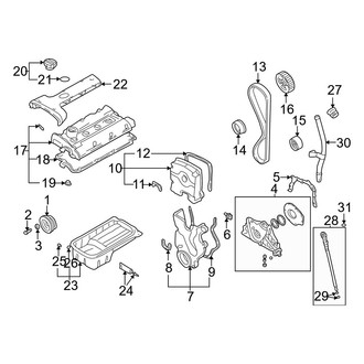 Hyundai OE - Engine / Transaxle - Engine Parts (2.0L)