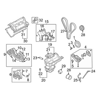 Hyundai OE - Engine / Transaxle - Engine Parts