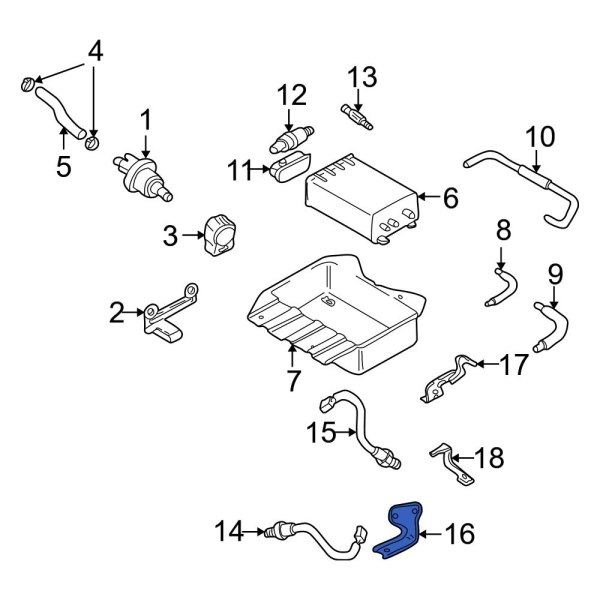 Oxygen Sensor Bracket