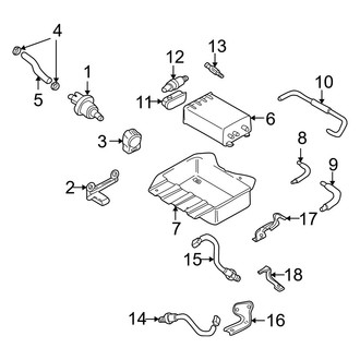 Hyundai OE - Emission System - Emission Components (2.7L)