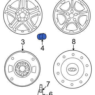 Hyundai OE - Wheel Lug Nut