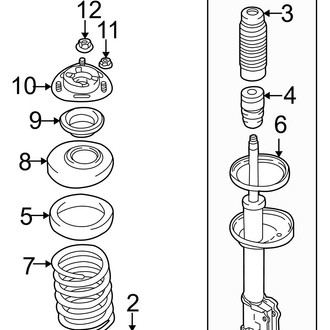 Hyundai OE - Front Suspension - Struts & Components