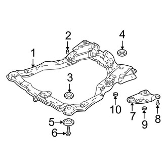Hyundai OE - Front Suspension - Suspension Mounting
