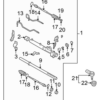 Hyundai OE - Steering Gear & Linkage (Base)