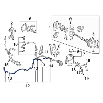 Hyundai OE - Power Steering Line