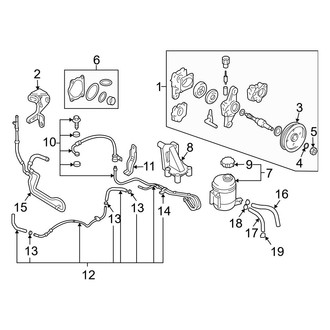 Hyundai OE - Steering Gear & Linkage - Pump & Hoses