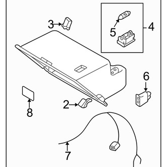 Hyundai OE - Instrument Panel - Glove Box